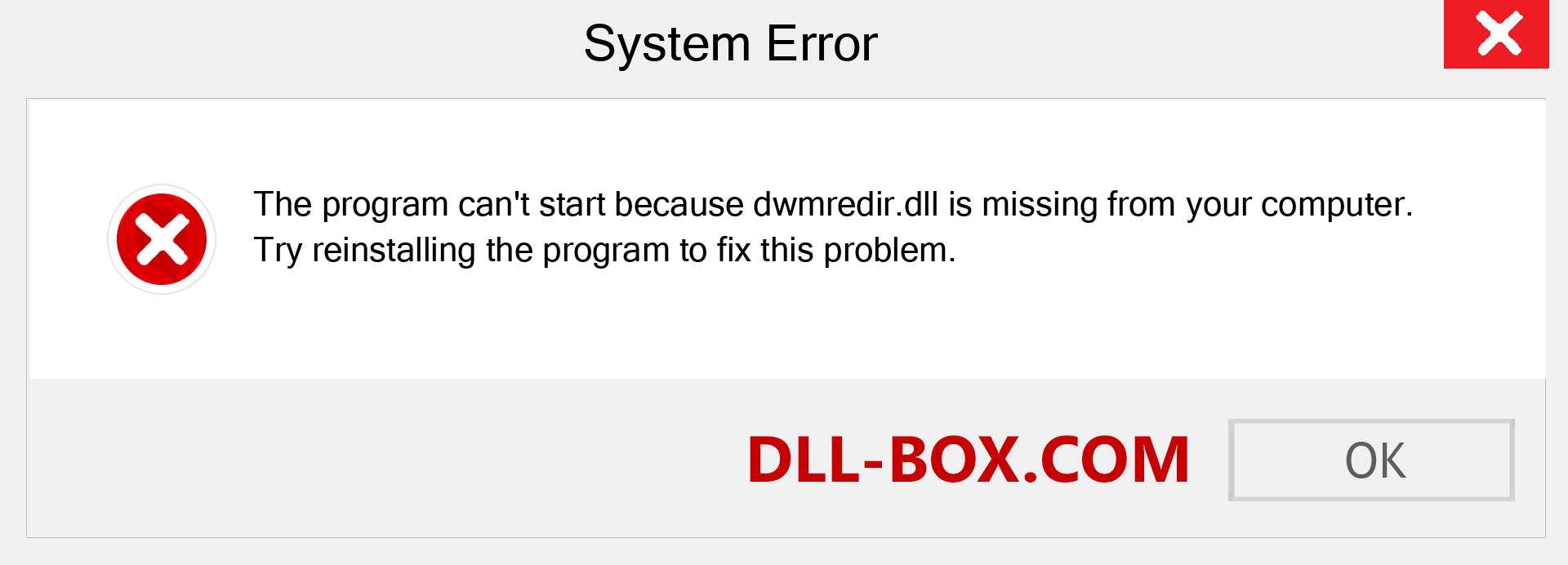  dwmredir.dll file is missing?. Download for Windows 7, 8, 10 - Fix  dwmredir dll Missing Error on Windows, photos, images